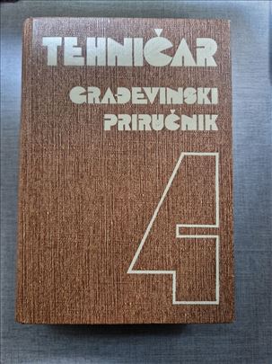Tehnicar 4, Gradjevinski prirucnik