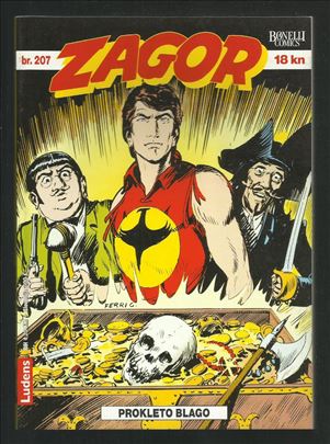 Zagor LUX 207 Prokleto blago