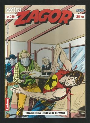Zagor LUX 336 Tragedija u Silver Townu