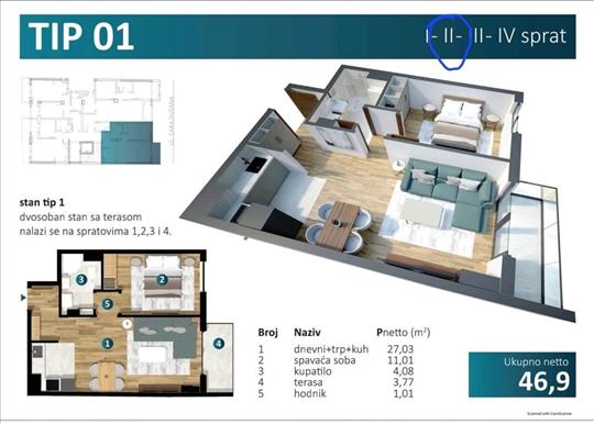 Smart home penthouse, lux, podno grejanje