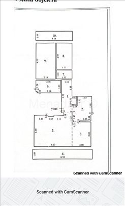 Stari Cerak 55m2, 2,5sob 1/2, ta, klima, sredjen,d