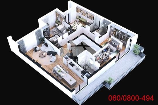 4.0 stan u LUX novogradnji, Metohijska ID#3259