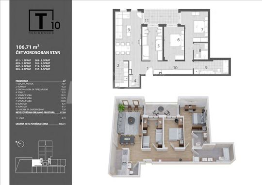 Terminal 10 Residences- useljivo do kraja 2026.