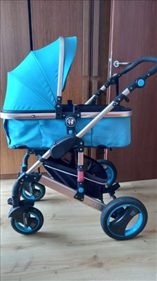 Kolica 2 u 1 za bebu MONI Alfa Romeo LIMITOVANA