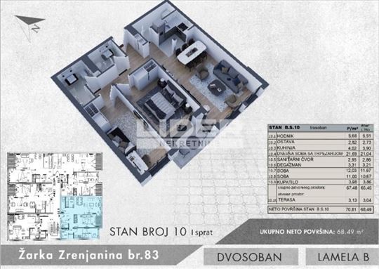 Novogradnja u širem centru Pančeva ID#132883