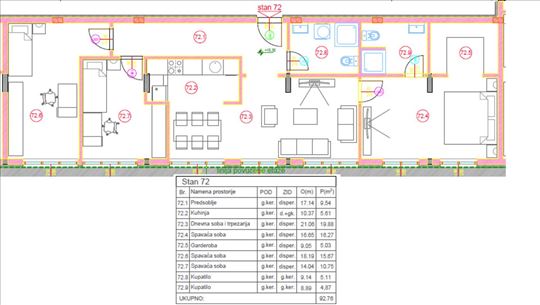 Stara Pazova, Stara Pazova, Stan, 4.0, 92m2