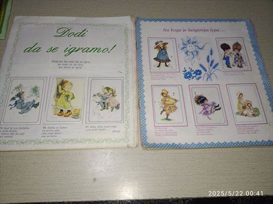 Album za sličice dva komada Sarah Kay