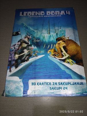 Ledeno Doba 4 Album sa 3D karticama PUN
