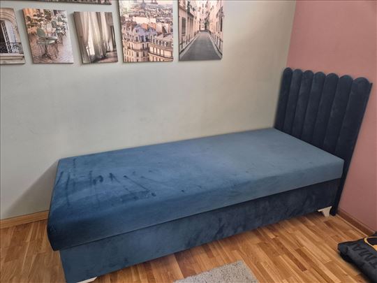 Dečiji krevet 80x200 sa prostorom za odlaganje