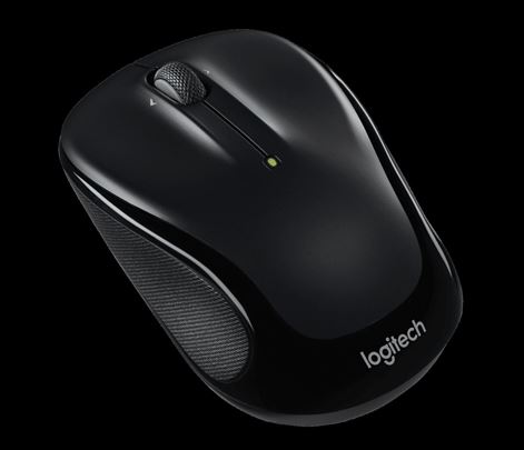 Logitech M325s Wireless Mouse Black bežični miš