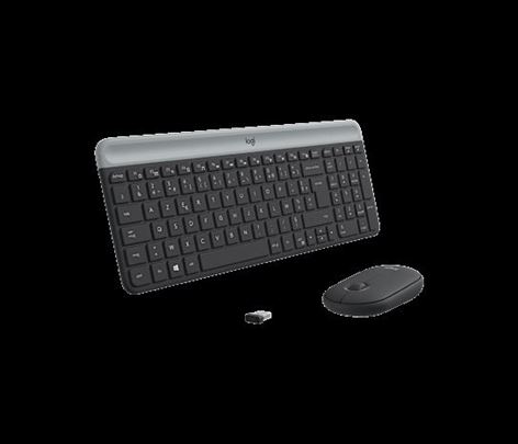 Logitech Slim Combo MK470 Wireless Keyboard Mouse