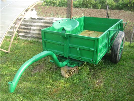 Prikolica za motokultivator imt 509 sa nožnom kočn