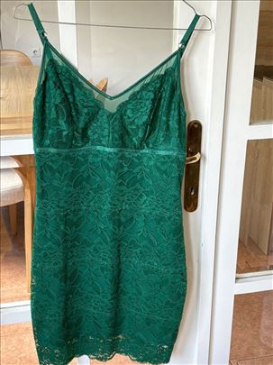 Zelena haljina sa čipkom, Guess, S