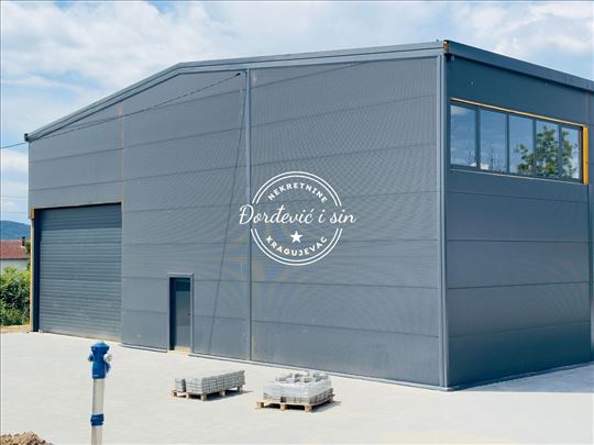 Cerovac Hala 540m2 Plac 17a Novo