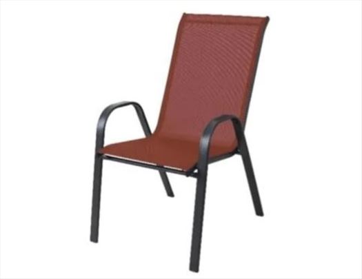 Bastenske Stolice novo Metal-Tekstil Akcija