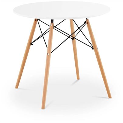 FROMMSTARCK Okrugli Sto Trpezarijski / Radni Ø80cm
