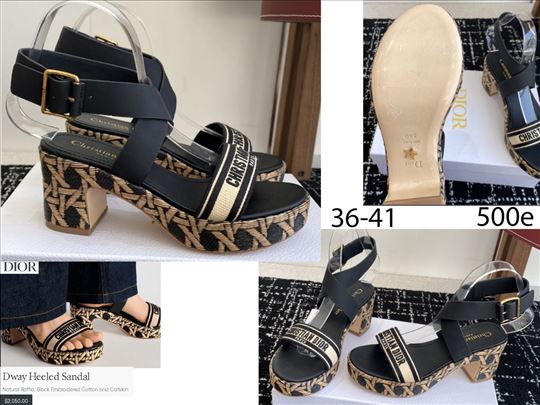 LV. J.Sander, J.Choo, R.V. Valentino, vrh sandale