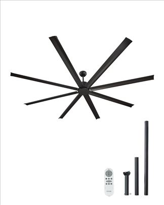 Plafonski ventilator 243cm aluminijumski