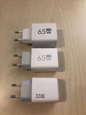 Brzi punjaci fast charger 33W,65W GaN