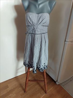 Pamučna haljina bez bretela M    