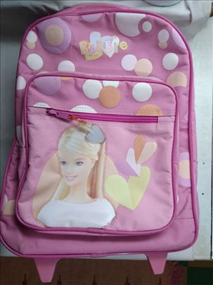 Ranac Barbie manji vis.38, šir.29,dubina 13  cm., 