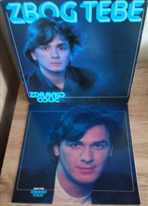 Zdravko Čolić - Zbog tebe (1980) + poster, odlična