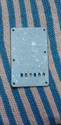 3Ply Guitar back White  Plate Pickguard Scratch 