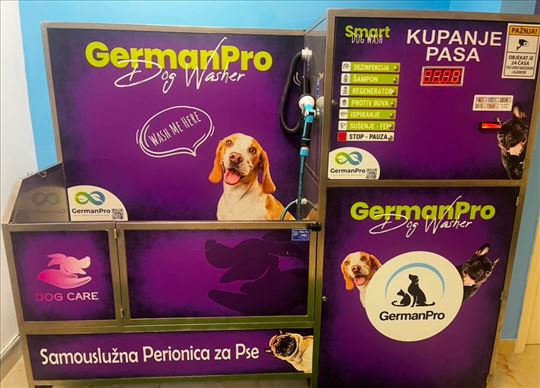 Mašina za samouslužno kupanje pasa