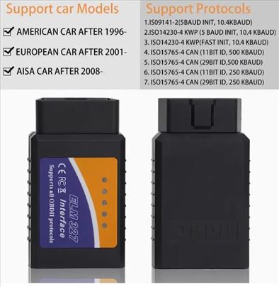 OBD2 auto skener