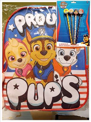 Patrolne šape, oroginal ranac za vrtić, novo