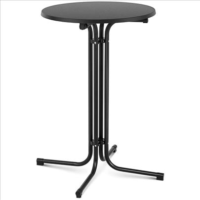 Royal Catering okrugli barski sto - sklopivi 70cm 