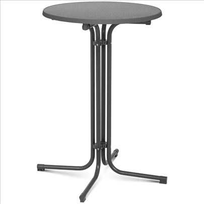 Royal Catering okrugli barski sto sklopivi 70cm 