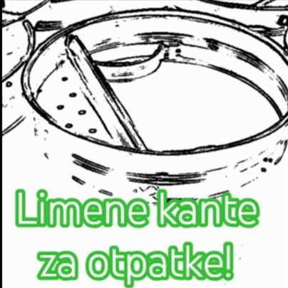 Limene ulošci za  đubrijere kante za otpatke