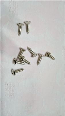  Šrafovi za masku na električnoj gitari-srebrni