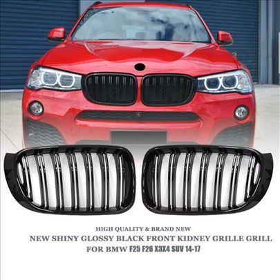 Bubrezi Grill rešetke BMW F25 F26 X3 X4 (2011-2017
