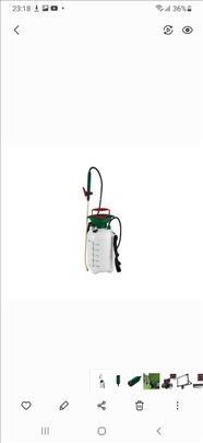 Prskalica parkside za bastu novo 3 god garancija