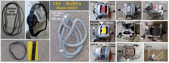 Veš mašine delovi