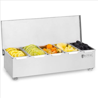 Royal Catering Stalak Drzac Za Zacine Sa Posudama
