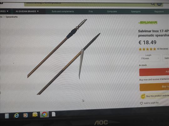 Strela za pneumatsku pušku salvimar predator 65 