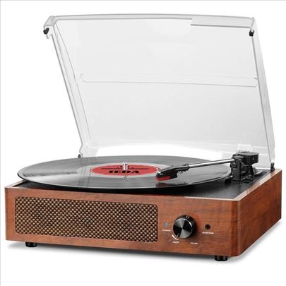 Bluetooth Gramofon Sa Ugrađenim Stereo Zvučnikom