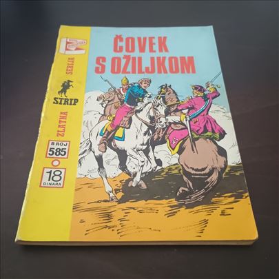 Komadant Mark Zlatna serija 585 Čovek s ožiljkom s