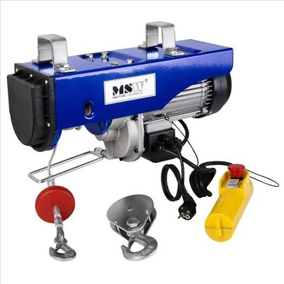 MSW Električna Dizalica 990/495 kg 6/12 m 1600W