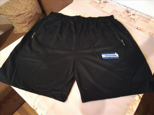 Nove muške pamučne bermude Fashion crne 4XL novo