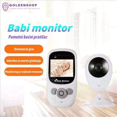 Bebi monitor sa kamerom i termometrom
