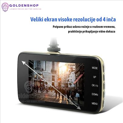 DVR kamera WDR za auto 