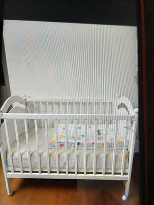 Prodajem dečji  krevetac sa madracem,   u Beogradu