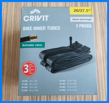 Unutrašnje gume 26"/27,5". Par. Novo!