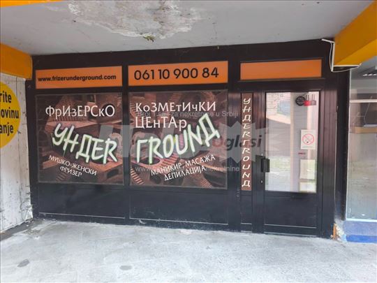 Lokal na Labudovom brdu kod gimnazije i škole