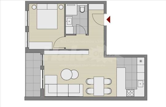 Stan 54m2 u novogradnji Šumice - Lekino Brdo ID#21