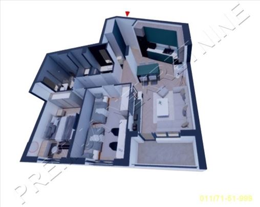 3.0, Ustanička, 63,28m2